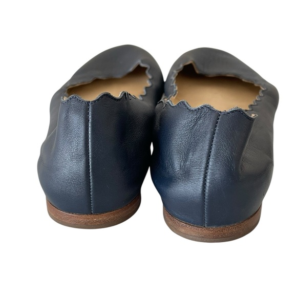 Chloé Lauren scalloped leather ballet flats Size:36.5 - Picture 3 of 5